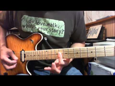 White Lion - Don't Give up - Intro - Guitar Instructional
