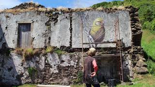 Nature is Home: Canary Ruin Mural
