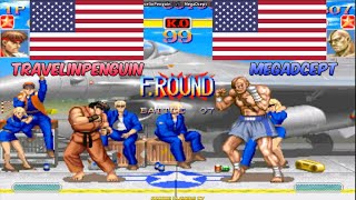 #arcade Super Street Fighter 2 Turbo ➤ TravelinPenguin (Usa) vs MegaDcept (Usa) 슈퍼 스트리트 파이터 2 터보