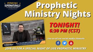 June's Live Prophetic Ministry - TONIGHT @ 6:30 pm (CST)!