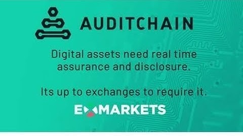 AuditChain [AUDT] 📄 Decentralized Continuous Audit & Reporting Protocol Ecosystem