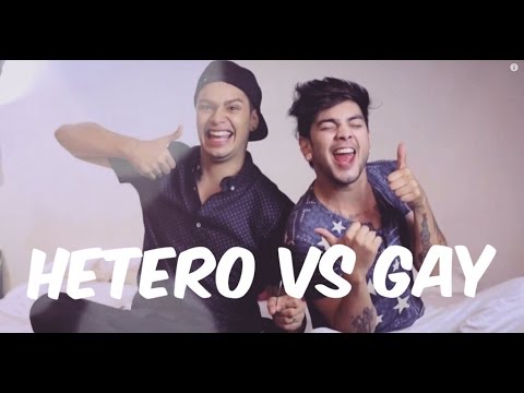 Heterosexual y gay