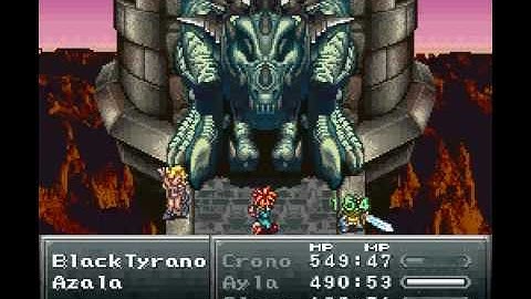 Chrono Trigger Boss 14: Azala and Black Tyrano