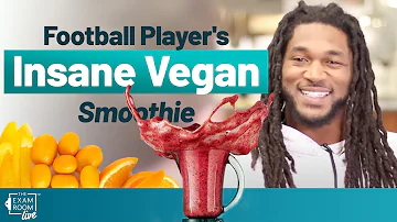 NFL Player's Tasty Vegan Smoothie Recipe | DJ Swearinger on The Exam Room