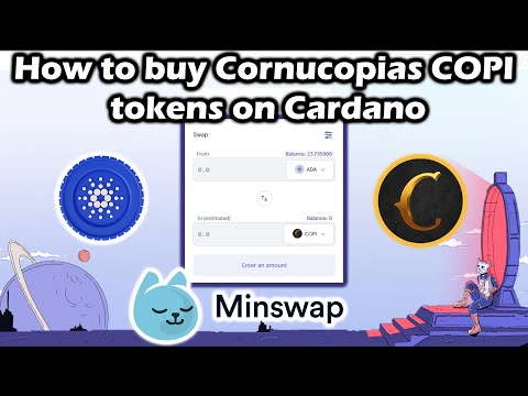 How to buy Cornucopias COPI tokens on Cardano