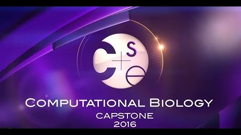 Computational Biology Capstone, CSE 428,  Winter 2016