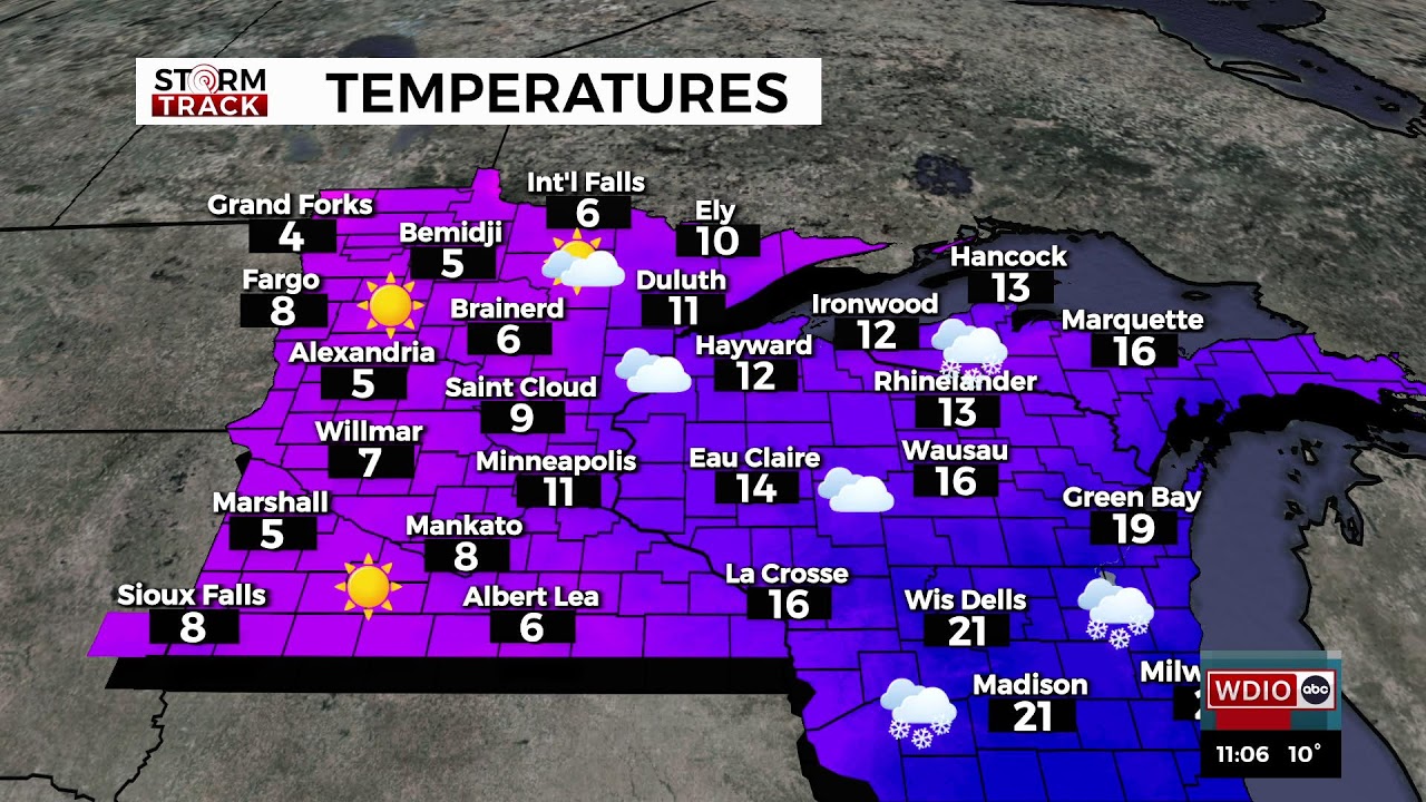 LIVE: WDIO Storm Track Weather Conditions