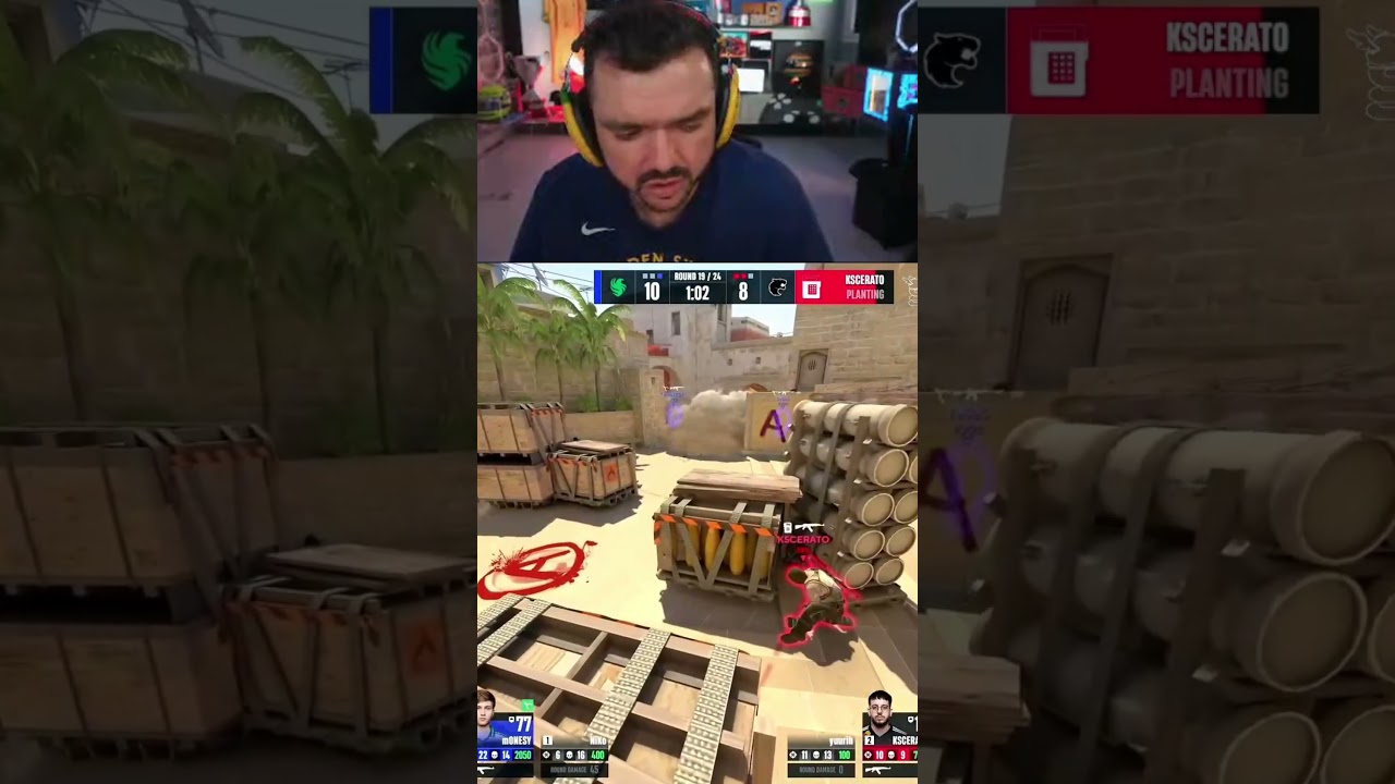 Kscerato 1v4 clutch pra cima da Falcons!! HOJE TEVE! 