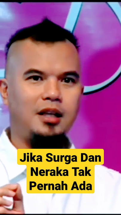 Jika Surga Dan Neraka Tak Pernah Ada