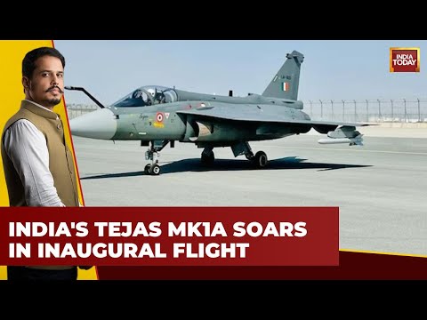 Tejas MK1A, India's Upgraded Fighter Jet, Takes Maiden Flight | New Avatar Of Our 'Desi' Fighter