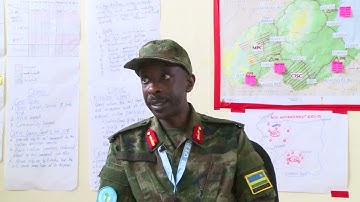 EASF Force Commander Briefing on Command Post Exercise 2022