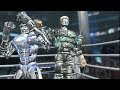 REAL STEEL THE VIDEO GAME -  EASY FIGHT (ATOM Original vs ATOM X)