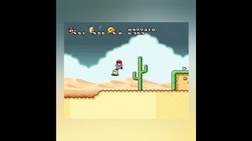 SMW Custom Music Track 395 - (New Super Mario World 2: Around The World - Player Down (Desert))