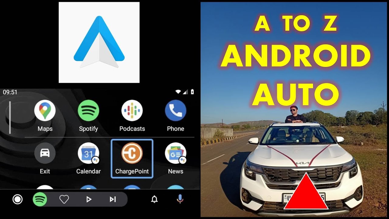 What is ANDROID AUTO ?? Complete Guide from setup || KIA SELTOS HTK+ ...