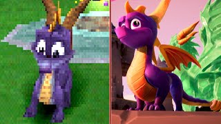 Spyro the Dragon Reignited Trilogy Visual Comparison