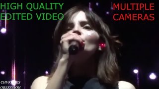Chvrches THE MOTHER WE SHARE live EDITED HD VIDEO! 2016 Hollywood Forever Los Angeles