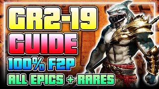 Gear Raid 2-19 DEFINITIVE GUIDE: ALL EPICS & RARES + Volka - Top Strat for 19-21 ⁂ Watcher of Realms