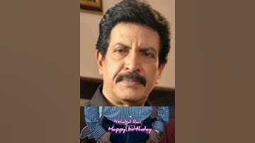 Thumbnail of Nizhalgal Ravi happy/Indian film actor television/voice actor/Tamil,Malayalam,Telugu films/550 films