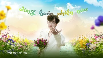 Đừng Buồn Phiền Nữa - Nguyễn Thương (Official Lyric Video)