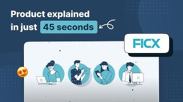 Short Animated Explainer Video for FICX: A No-Code CX Automation Platform