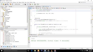 Flood Fill Algorithm java netbeans