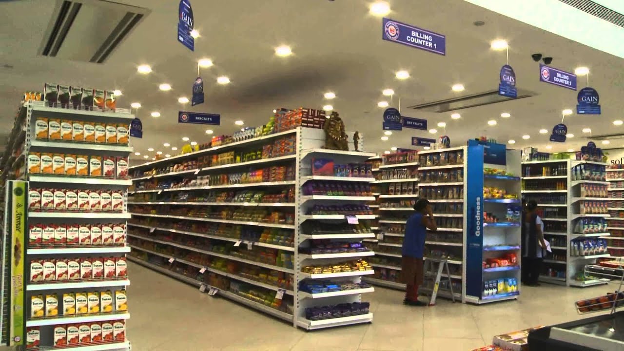 case study on supermarket india