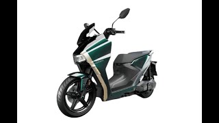 EICMA Milan 2023 Electric Snapshot - Horwin SK3 Plus - 8.6kw 62mph Electric Scooter : Green-Mopeds