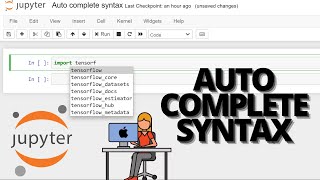 Autocomplete syntax in jupyter notebook