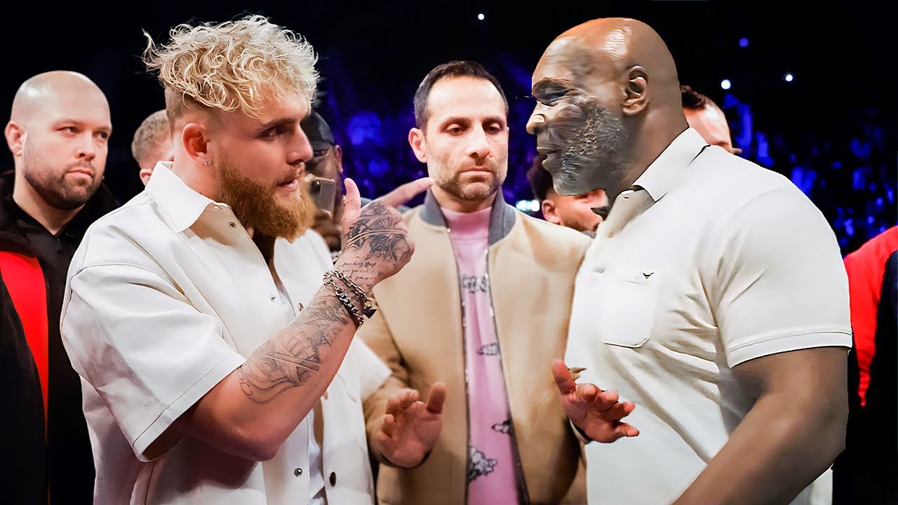 Jake Paul FACE TO FACE With Mike Tyson Before FIGHT..