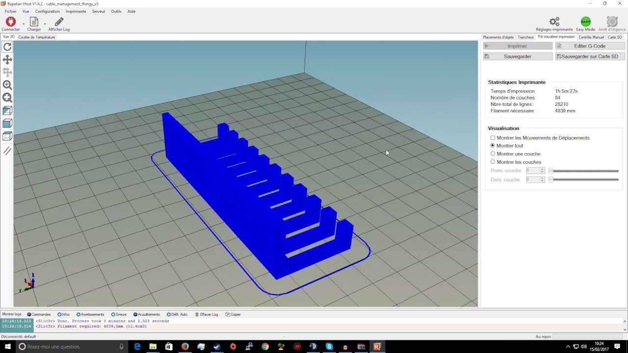 TUTO Tutoriel sur Slic3r sur Repetier Host et réparer ces fichier endommagé ! YouTube