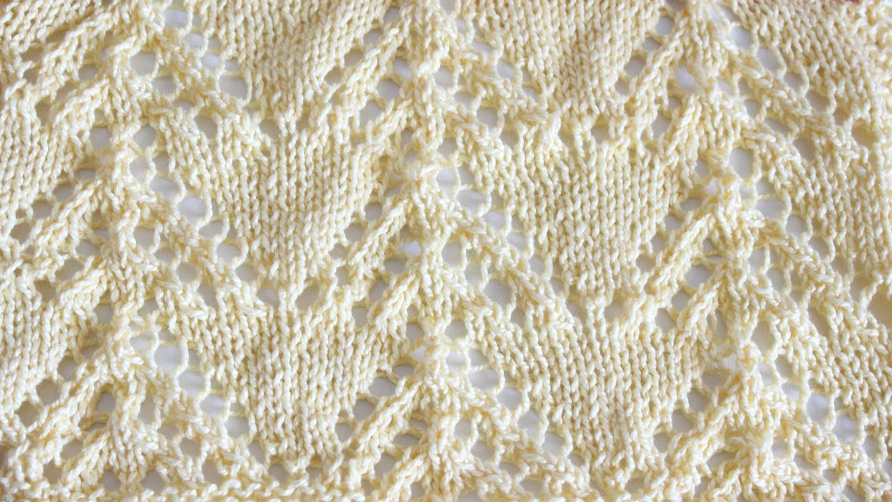 RECEITA DE PONTO DE TRICÔ FURADINHO #P120