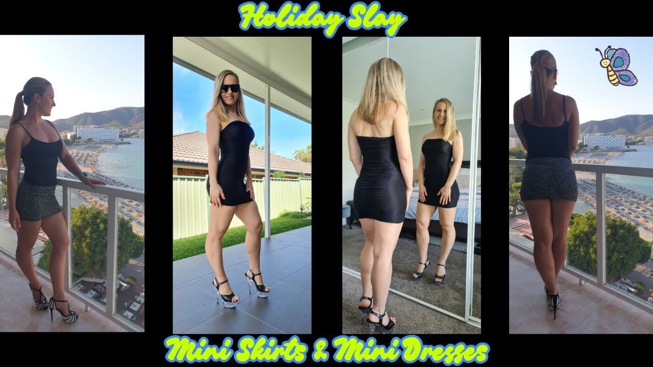 micro mini dress youtube Holiday Slay