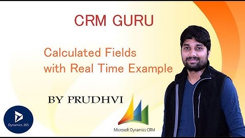 Calculated Fields with Real Time Examples
