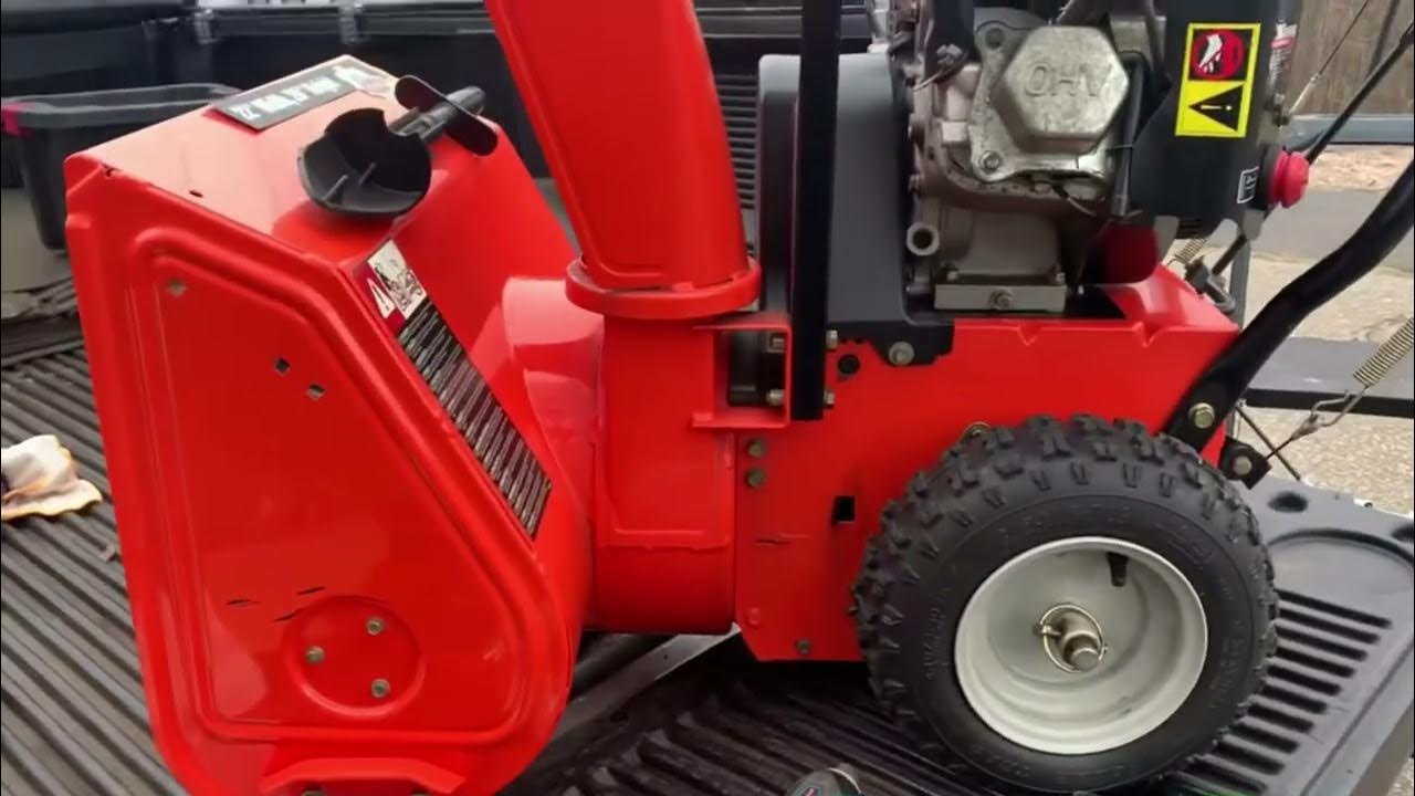 Ariens Snowblower Fuel Leak Fixes Itself? Small Engine Ethics 101 YouTube