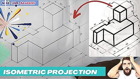 How to Draw Complex Isometric Shapes by Hand | Engineering Drawing for Beginners (International)