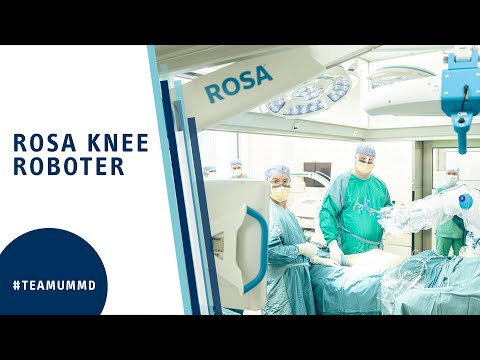 Künstliches Kniegelenk | Erste Klinik in Sachsen-Anhalt mit OP-Roboter | UMMD