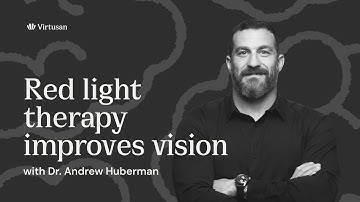 Red-light therapy improves vision with Dr. Andrew Huberman #animated