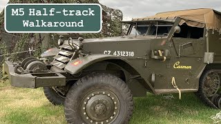 M5 Half-track Walkaround