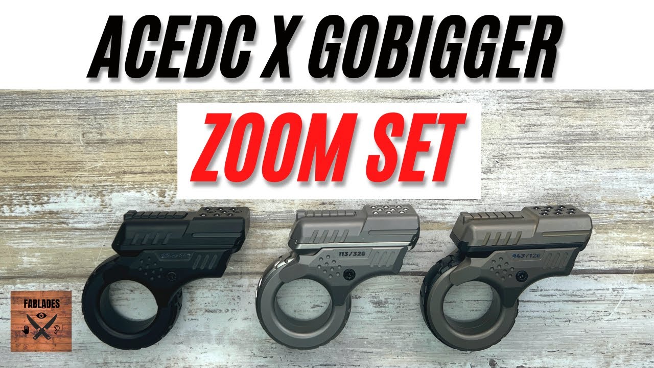 ACEdc Gobigger Zoom Set Multi Fidget Toy. Fablades Review 