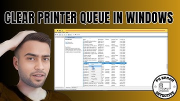 How to Clear Printer Queue Windows 10