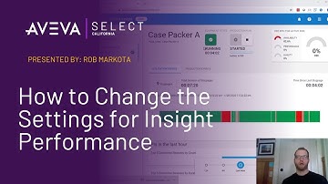 How to Change the Settings for Insight Performance