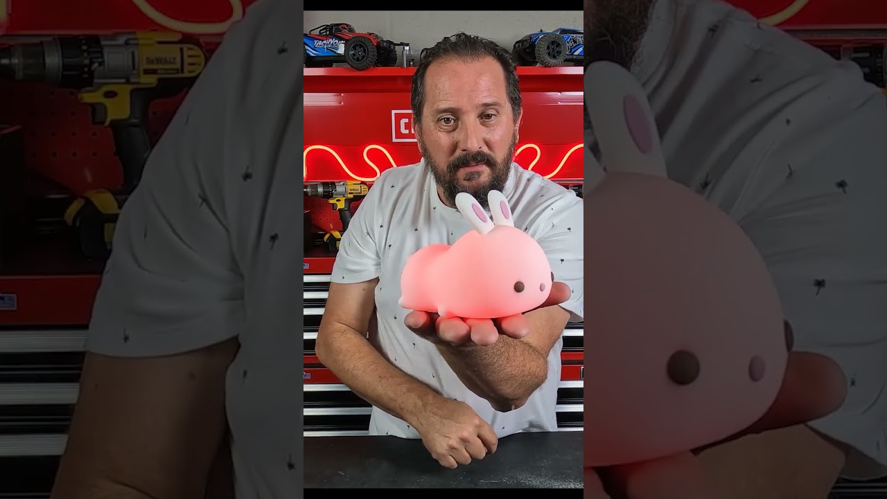 Ночник One Fire для детей: обзор лампы в виде милого кролика