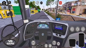 Volvo Double Decker Bus POV Driving - Proton Bus Simulator Version 3.1 UPDATE Gameplay