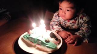 誠司２歳のお誕生日 2013.10.22.