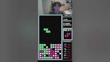 HOW DID I SURVIVE?  #tetris #gaming #nes