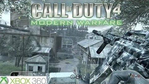 COD4 mw multiplayer gameplay 