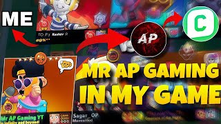 Mr Ap Gaming In My Game