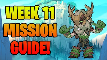 Week 11 Mission Guide - Season 3 Brawlhalla Battlepass!