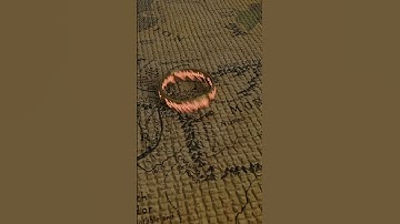 The one Ring falling animation Blender