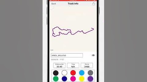 Map E32 app tutorial  track manager